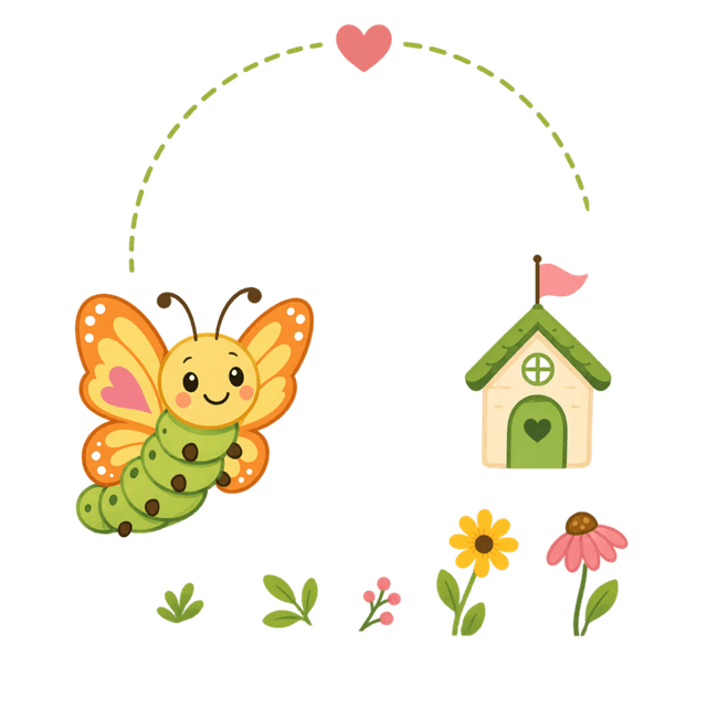 Pollinator Playhouse illustration